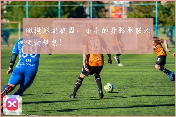 橄榄球进校园,小小的身影承载大大的梦想!